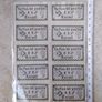 Spanish Civil War Uncut Ration Coupon Sheet - 1936 - 1937 Image 2