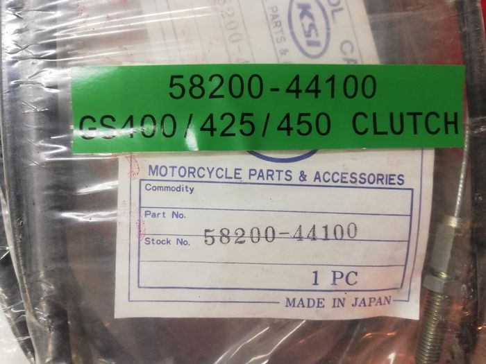Suzuki GS400 GS425 GS450 Clutch Cable