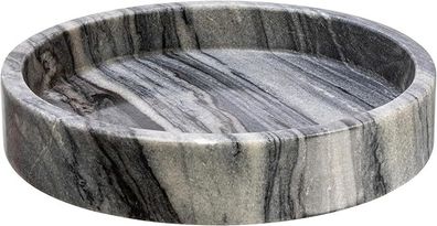 Round Carved Marble Tray