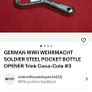 Vintage WW2 Coca Cola Pocket Bottle Opener Image 3