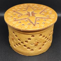 Vintage Handmade Swedish Birch Bark Box