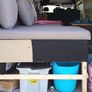 couch, bed, storage, campervan Image 3