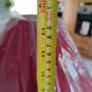 Vintage Hand turned wood table lamp 60 CM. tall. Image 7