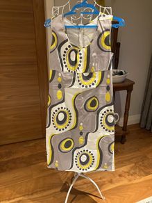 Salmon summer dress