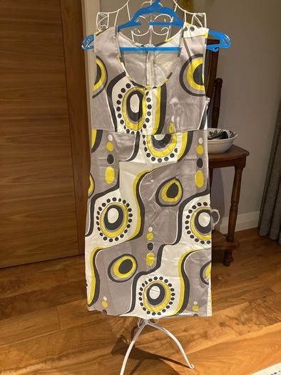 Salmon summer dress