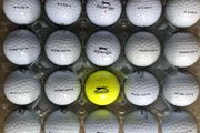 20 used Slazenger golf balls