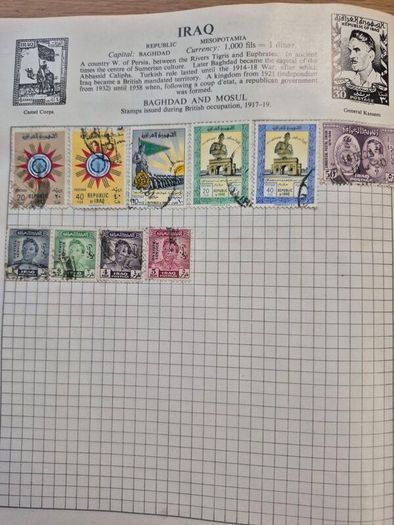 Stamps of the world stanley gibbson album