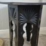 antique Moroccan hexagonal small table Image 4