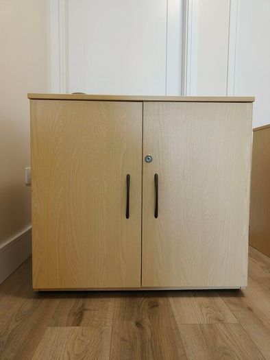 2 Sturdy Lockable Storage Cabinets  Excellent Condition