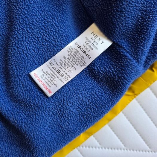 Next | Yellow Padded Coat | 4-5 years | 110cm | RRP 47e