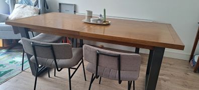 Michael Murphy Extending Dining Table, Bench and 6 Chairs  Excellent Condition