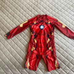 sunsafe Marvel Ironman suit age 4-5