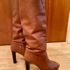 Zara Brown long boots