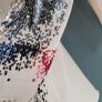 ZARA cream mesh sequinned long sleeve top Sz S (Fit 10-14UK) Image 8