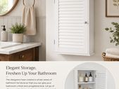 Bathroom Wall Cabinet white