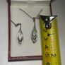 Sterling Silver necklace and earrings set Image 3