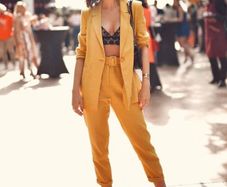 New Mustard suit size 10