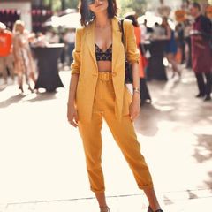 New Mustard suit size 10