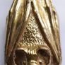 Vintage Superb Solid Brass Bat Door Knocker Image 3