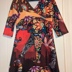 Perfect for Summer. gorgeous floral midi dress from Critical Mass Creates.