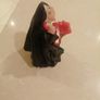 Sister folk figurine Nun on phone Image 2