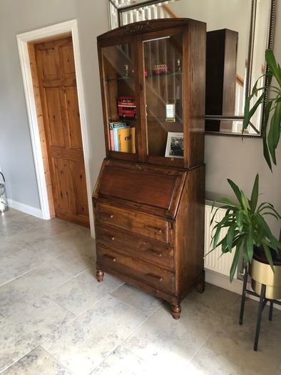 writing bureau/ bookcase