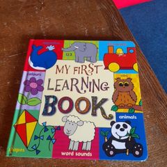 Large Board Book My First Learning Book