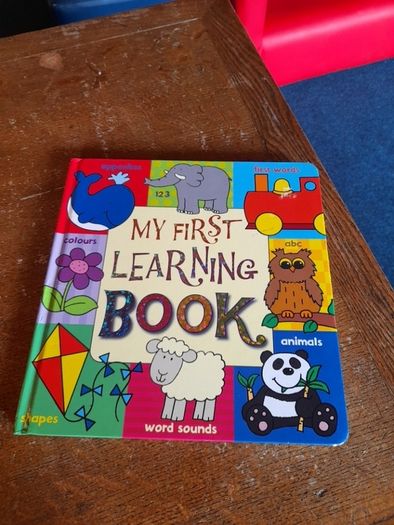 Large Board Book My First Learning Book