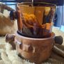 Tiki ice bucket and tongs Image 4