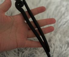 Set of 2 Wooden Hair Sticks - Hand-carved Style