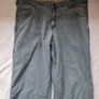 wrangler benton cotton jeans Size 36/32 zip fly green stripe in excellent condition Image 2