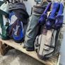 five golf bags and sixty nine clubs . ONE LOT ONLE. Image 7