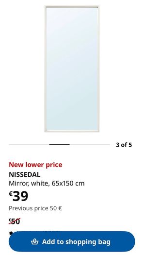White Ikea Mirror