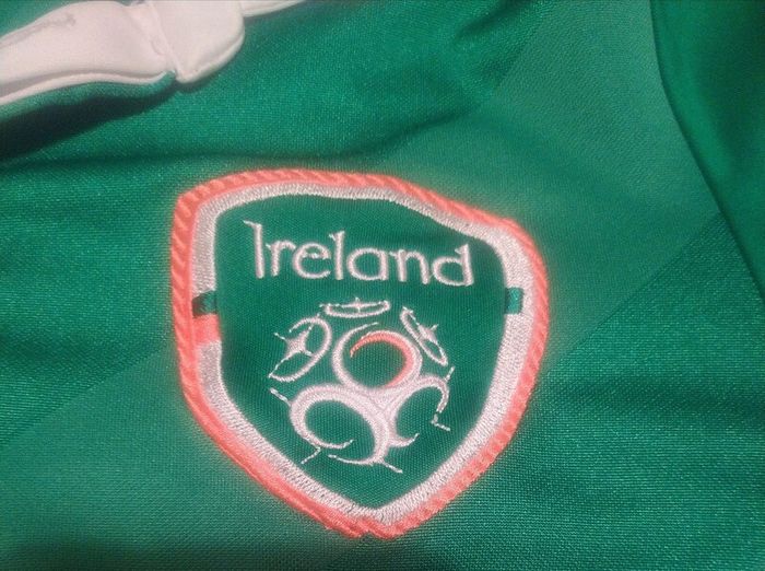 Ireland jersey (with added message!)