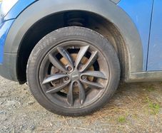 2016 Mini Countryman 1 Black Alloy Wheel R17