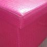 Pink snake look ottoman  please read description Image 8