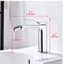 Ibergrif M15004 Bidet Mixer Chrome Silver Image 2