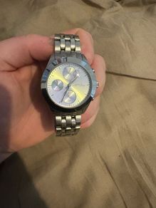 Marc jacobs watch silver iridescent watch