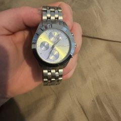 Marc jacobs watch silver iridescent watch