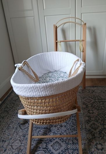 Little Green Sheep Organic  Moses Basket