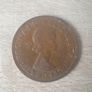 Great Britain UK 1964 One Penny Elizabeth II Coin - free standard postage Image 2