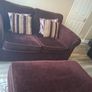 3 Seater, 2 Seater & foot stool Image 4