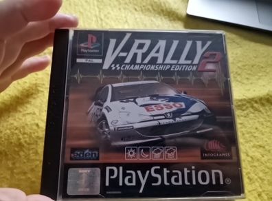 V Rally 2 PlayStation1 Ps1 PlayStation2 Ps2 Games Original