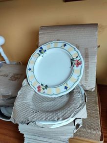 noritake summer estate pattern by homecraft 8 plates