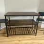 High  table and 2 stools Image 3