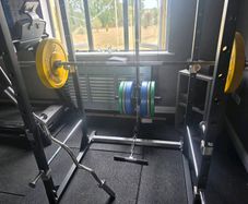 Weights rack with accessories