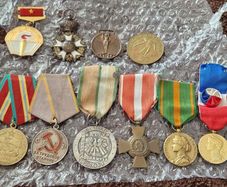 Military and sport medals