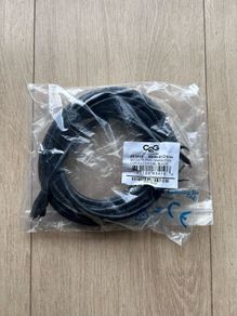 5m CAT6 PVC Snagless UTP Patch Cable Black.
