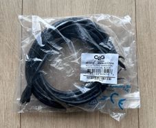 5m CAT6 PVC Snagless UTP Patch Cable Black.
