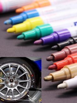 Waterproof Alloy Wheel Rubber Permanent Paint Marker Pen for opel astra peugeot 307 bmw e46 kia cerato nissan teana seat ibiza
